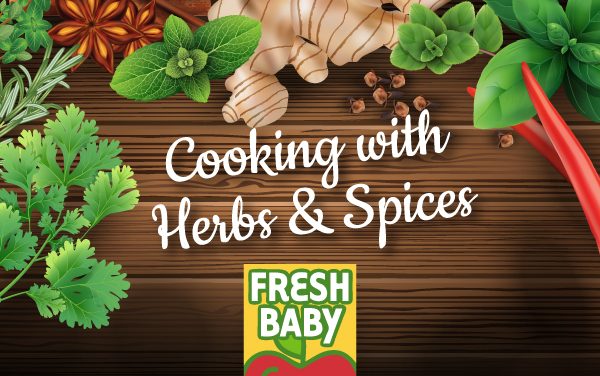 Cooking with Herbs and Spices Infographic