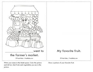 MyPlate Farmer's Market Book and Activity for Preschool