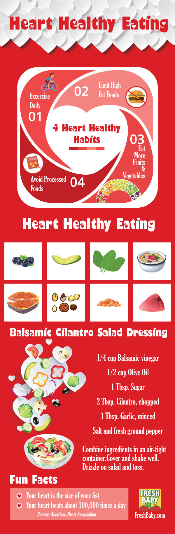 Heart Healthy Infographic