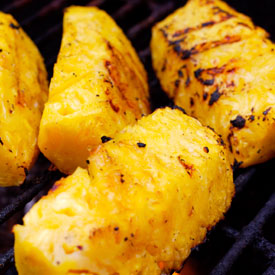 grilled pineapple